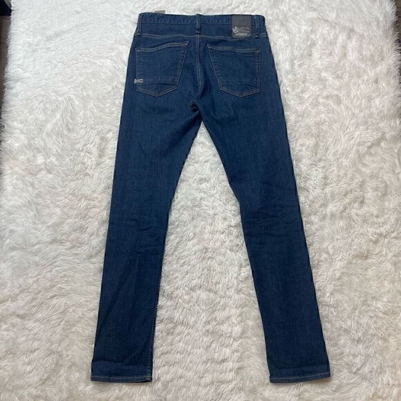 Denham Razor Slim Jeans Selvedge Mens Size W31 L32 Blue Denim Stretch - Picture 8 of 12